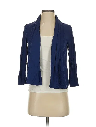 Pre-owned Banana Republic Cardigan Sweater In Blue