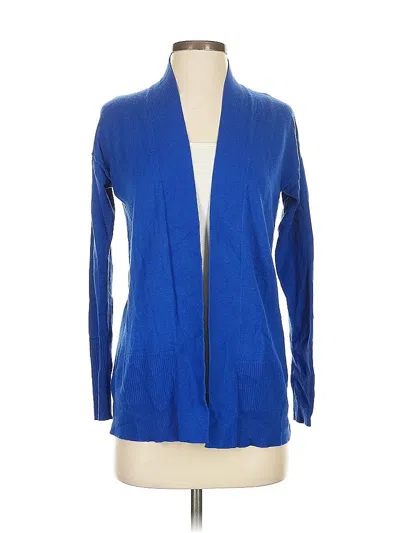 Pre-owned Banana Republic Cardigan Sweater In Blue