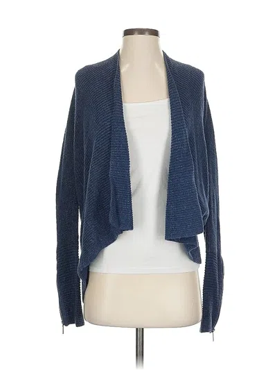 Pre-owned Banana Republic Cardigan Sweater In Blue