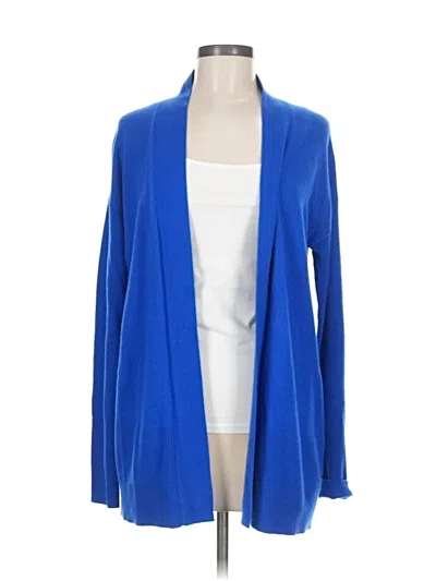 Pre-owned Banana Republic Cardigan Sweater In Blue