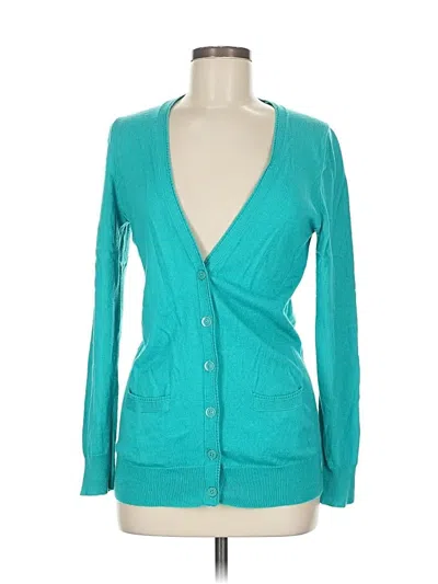 Pre-owned Banana Republic Cardigan Sweater In Blue