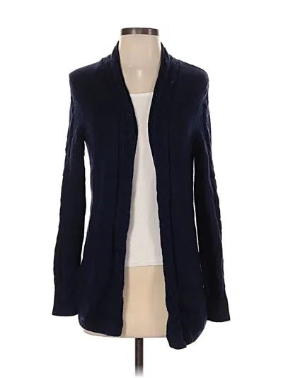 Pre-owned Banana Republic Cardigan Sweater In Blue