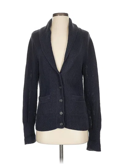 Pre-owned Banana Republic Cardigan Sweater In Blue