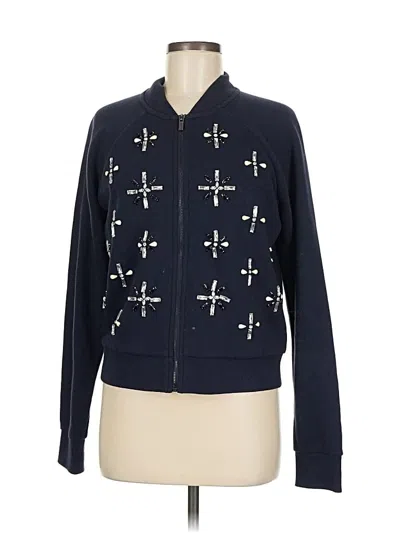 Pre-owned Banana Republic Cardigan Sweater In Blue