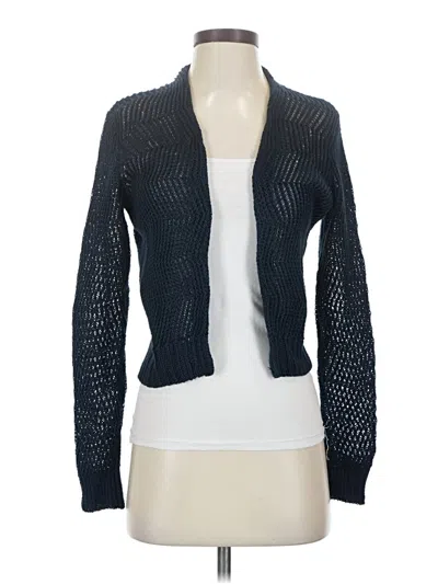 Pre-owned Banana Republic Cardigan Sweater In Blue