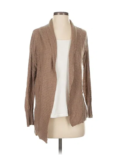 Pre-owned Banana Republic Cardigan Sweater In Brown