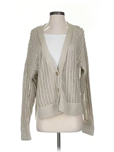 Pre-owned Banana Republic Cardigan Sweater In Brown