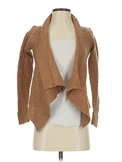 Pre-owned Banana Republic Cardigan Sweater In Brown