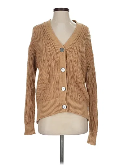 Pre-owned Banana Republic Cardigan Sweater In Brown