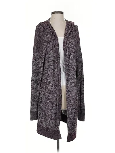 Pre-owned Banana Republic Cardigan Sweater In Burgundy