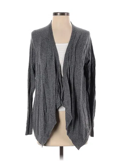 Pre-owned Banana Republic Cardigan Sweater In Gray