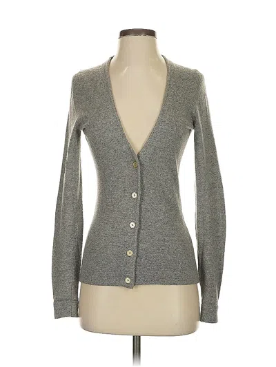 Pre-owned Banana Republic Cardigan Sweater In Gray