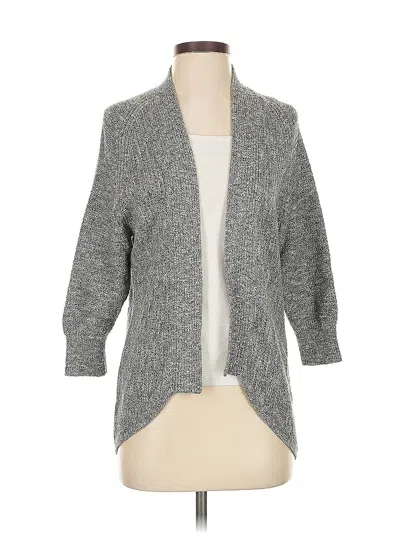 Pre-owned Banana Republic Cardigan Sweater In Gray