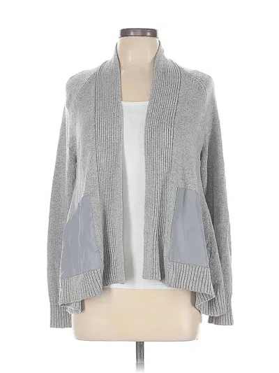 Pre-owned Banana Republic Cardigan Sweater In Gray