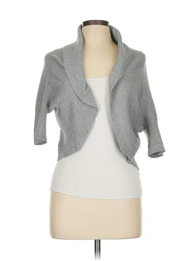 Pre-owned Banana Republic Cardigan Sweater In Gray