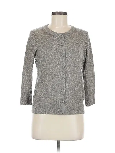 Pre-owned Banana Republic Cardigan Sweater In Gray