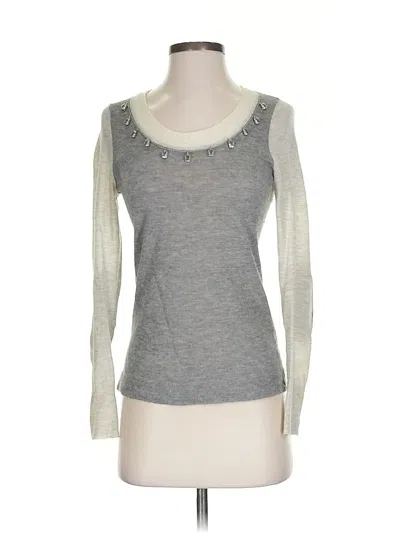 Pre-owned Banana Republic Cardigan Sweater In Gray
