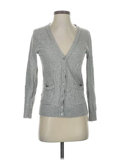 Pre-owned Banana Republic Cardigan Sweater In Gray