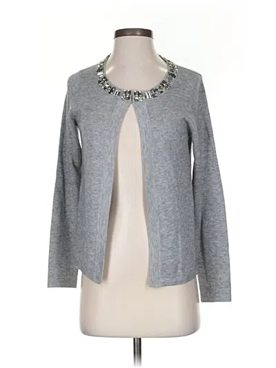 Pre-owned Banana Republic Cardigan Sweater In Gray