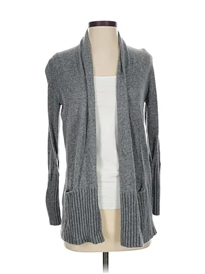 Pre-owned Banana Republic Cardigan Sweater In Gray