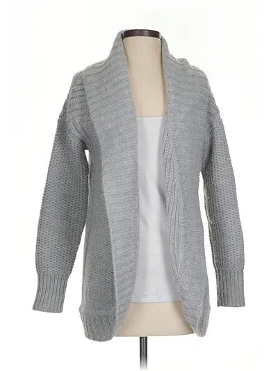 Pre-owned Banana Republic Cardigan Sweater In Gray
