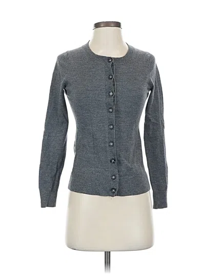 Pre-owned Banana Republic Cardigan Sweater In Gray