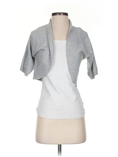 Pre-owned Banana Republic Cardigan Sweater In Gray