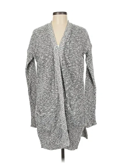 Pre-owned Banana Republic Cardigan Sweater In Gray
