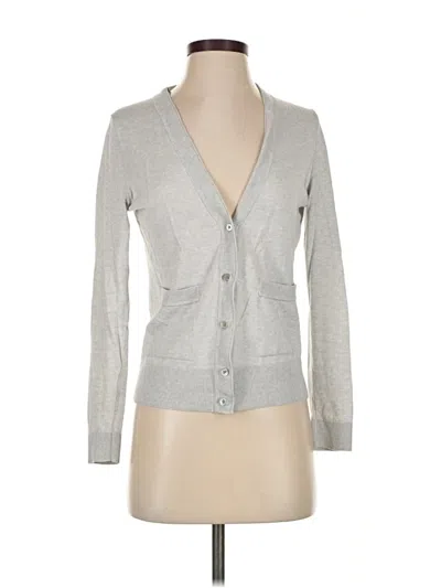 Pre-owned Banana Republic Cardigan Sweater In Gray