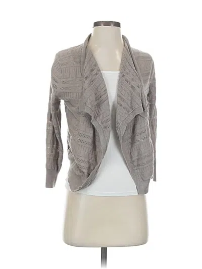 Pre-owned Banana Republic Cardigan Sweater In Gray