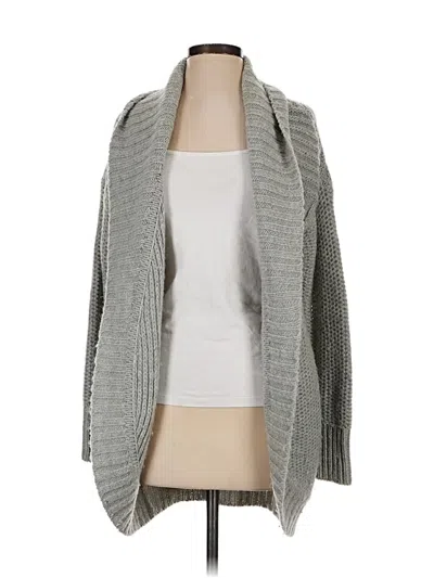 Pre-owned Banana Republic Cardigan Sweater In Gray