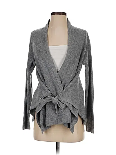 Pre-owned Banana Republic Cardigan Sweater In Gray