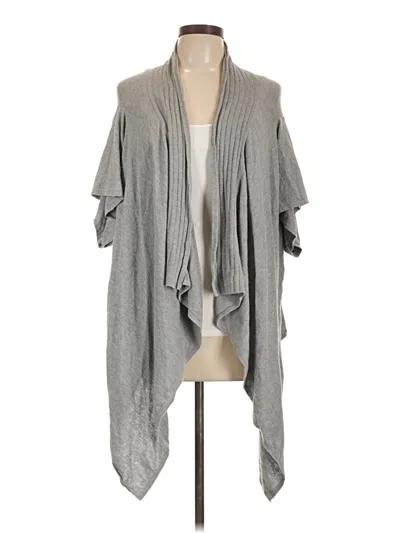 Pre-owned Banana Republic Cardigan Sweater In Gray