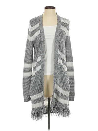 Pre-owned Banana Republic Cardigan Sweater In Gray