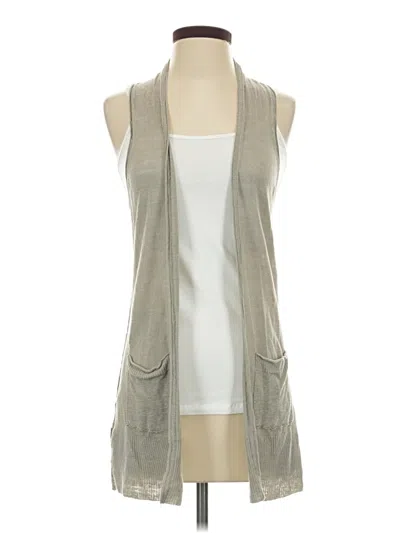 Pre-owned Banana Republic Cardigan Sweater In Gray