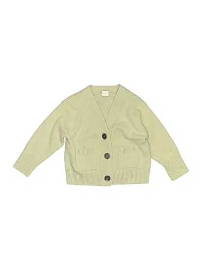 Pre-owned Banana Republic Kids' Cardigan Sweater In Green
