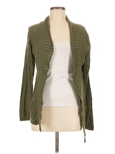Pre-owned Banana Republic Cardigan Sweater In Green