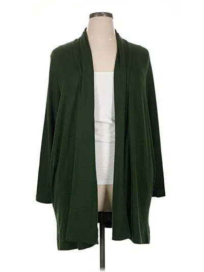 Pre-owned Banana Republic Cardigan Sweater In Green