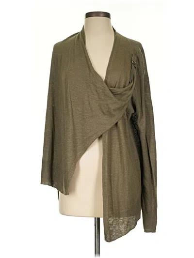 Pre-owned Banana Republic Cardigan Sweater In Green