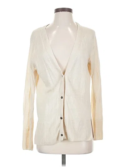 Pre-owned Banana Republic Cardigan Sweater In Ivory