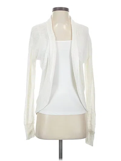 Pre-owned Banana Republic Cardigan Sweater In Ivory