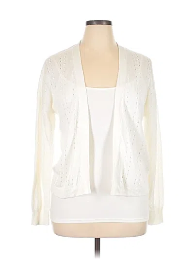 Banana Republic Cardigan Sweater In Ivory