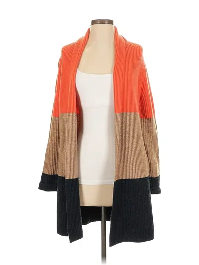Pre-owned Banana Republic Cardigan Sweater In Orange