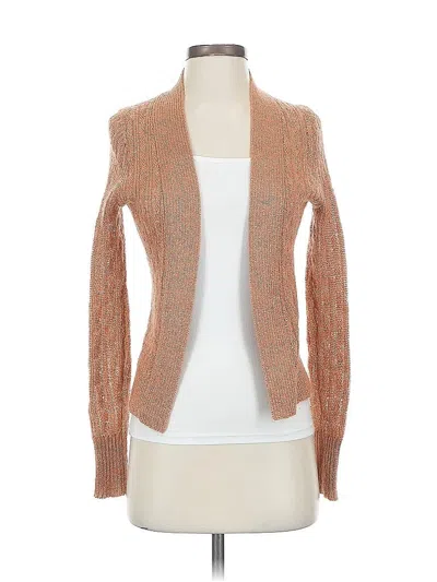 Pre-owned Banana Republic Cardigan Sweater In Orange