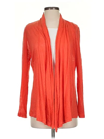 Pre-owned Banana Republic Cardigan Sweater In Orange