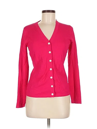 Pre-owned Banana Republic Cardigan Sweater In Pink