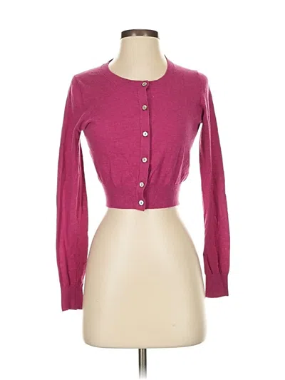 Pre-owned Banana Republic Cardigan Sweater In Pink