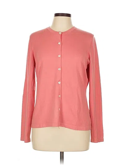 Pre-owned Banana Republic Cardigan Sweater In Pink
