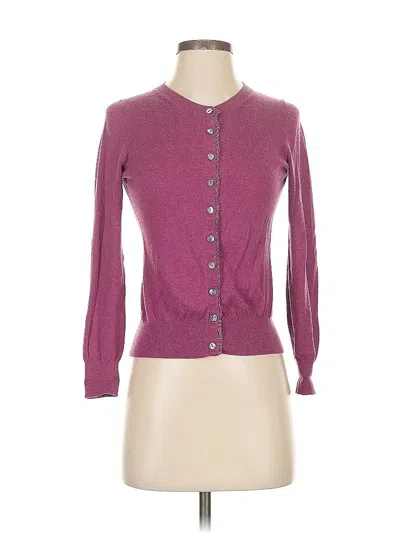 Pre-owned Banana Republic Cardigan Sweater In Pink