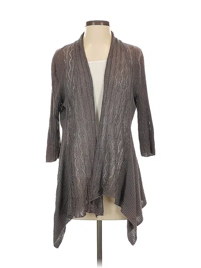 Pre-owned Banana Republic Cardigan Sweater In Purple